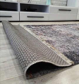 Moderný koberec s abstraktným vzorom Banco 678 – viacfarebný Rozmer: 60x110 cm
