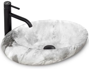 Rea Roxy C umývadlo, 49 x 31 cm, šedá, REA-U6651