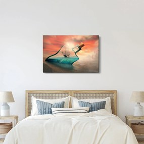 Obraz - Život vo fľaši (90x60 cm)