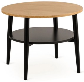 PROXIMA.store - Dizajnový konferenčný stolík PAULO FARBA: čierna, Materiál: orech