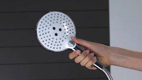 Hansgrohe Raindance Select S, ručná sprcha 120 3jet EcoSmart, biela/chrómová, HAN-26531400