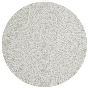 NORTHRUGS - Hanse Home koberce Kusový koberec Braided 105553 Light Melange kruh – na von aj na doma - 200x200 (priemer) kruh cm
