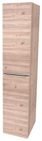 Mereo, Mereo Mailo, kúpeľňová skrinka vysoká 170 cm, chróm madlo, Multidecor, Dub Nelson, MER-CN594LPDNLS