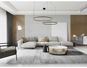 LED Stmievateľný luster na lanku LED/128W/230V 3000-6500K + diaľkové ovládanie