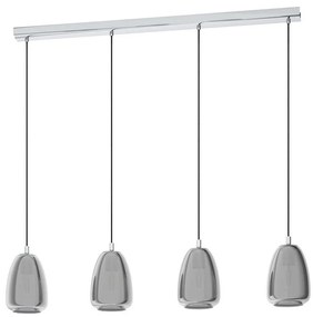 Eglo 98616 - Luster na lanku ALOBRASE 4xE27/40W/230V