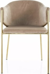 SI Stolička Bono Velvet béžová