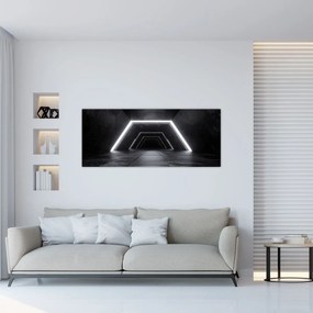 Obraz - Futuristický tunel (120x50 cm)