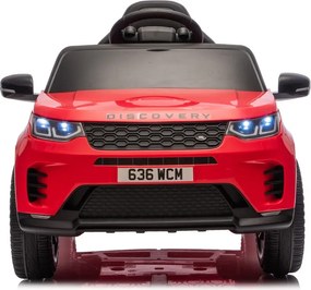 LEAN CARS Land Rover Discovery DLS-K06 Červené batériové vozidlo