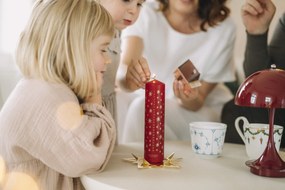 Bella Rose Adventná sviečka Hviezdičky