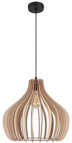 Luster na lanku WILL 1xE27/60W/230V čierna