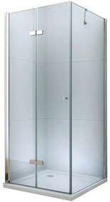 Mexen Lima, sprchovací kút 60 (dvere) x 60 (stena) cm, 6mm číre sklo, chrómový profil, 856-060-060-01-00