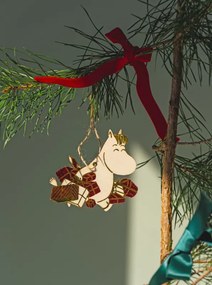 Vianočná dekorácia Snorkmaiden, preglejka