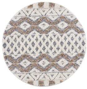 Koberec Focus 3050 sivý kruh