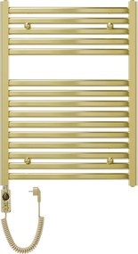 Mexen Helios, elektrické vykurovacie teleso 800 x 600 mm, 600 W, zlatá lesklá, W103-0800-600-2600-50