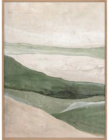 Ručne maľovaný obraz 90x120 cm Green Field – Malerifabrikken