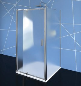 Polysan EASY, 3-stenový sprchový kút 900-1000x900mm, pivot dvere L/P varianta, Brick sklo, EL1738EL3338EL3338