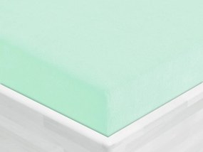 Froté napínacie prestieradlo FR-034 Mintové 200 x 220 - výška 20 cm