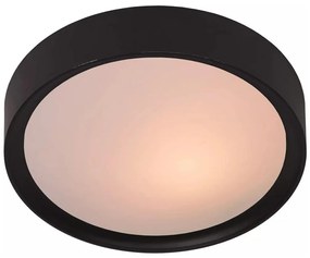 Lucide 08109/02/30 - Stropné svietidlo LEX 2xE27/9W/230V čierna
