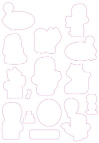 Samolepky Agáty a Mateja A5