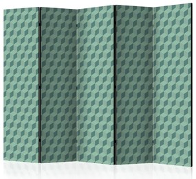 Artgeist Paraván - Monochromatic cubes [Room Dividers]