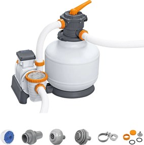 LEAN Piesková filtrácia do bazéna 11355 l/h Bestway 58486