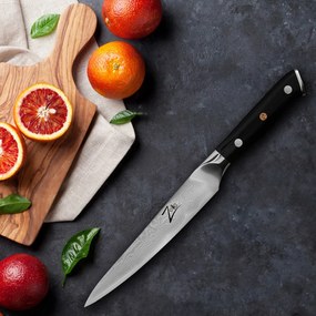 Zelite Infinity by Klarstein Alpha-Royal Japanese Series, 6" univerzálny nôž, damašková oceľ, 67 vrstiev