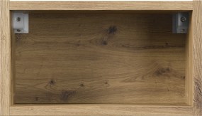 Comad Kúpeľňová skrinka závesná horná Bella Cashmere 35 dub artisan