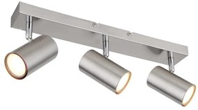 Globo 57911-3 - Bodové svietidlo ROBBY 3xGU10/25W/230V matný chróm