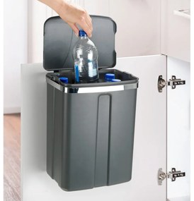 Závesný odpadkový kôš Wenko, 12 l