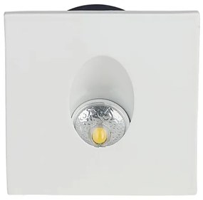 LED Schodiskové svietidlo LED/3W/230V 3000K biela