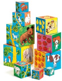 Skladacie kocky pyramída – Moji priatelia