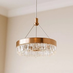 Toolight Toolight, závesné LED svietidlo 20cm, 12W, 3000K, LHJ097-CP, ružové zlato, OSW-60042