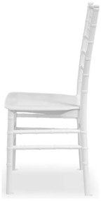 Mextra Svadobná stolička TIFFANY CHIAVARI II, 500 biela