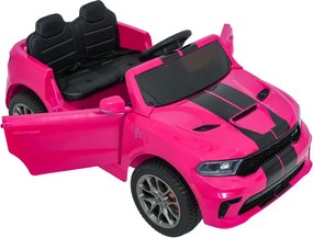 Elektrické autíčko Dodge Durango ružové