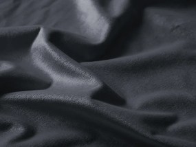 Biante Zamatový okrúhly obrus Velvet Premium SVP-004 Antracitovo sivý Ø 110 cm