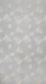 ZÁCLONA NA KRÚŽKOCH CAPRI 140X250 CM VZOROVANÁ