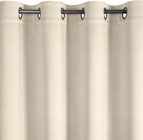 ZÁVES NA KÚŽKOCH NERISA 140X250 CM KRÉMOVÁ