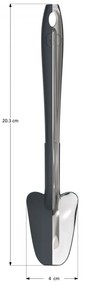 Kochblume | 22974.12 Silikónová lyžica na zvyšky 20 cm šedá