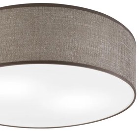 Stropné svietidlo SIRJA 2xE27/15W/230V priemer 45 cm hnedé