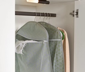 Obzvlášť úzke vešiaky na šaty, 8 ks, sivé