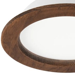 LED podhľadové svietidlo WOODY SPOT LED/16,5W/230V 4000K čerešňa, pr. 18,5 cm