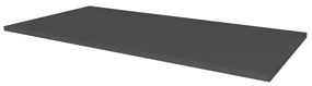 Mereo, Mereo Kúpeľňová doska na skrinku 141 cm, Multidecor, Šedá diamant, MER-CN799D141SEDD