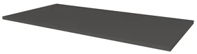 Mereo, Mereo Kúpeľňová doska na skrinku 141 cm, Multidecor, Šedá diamant, MER-CN799D141SEDD