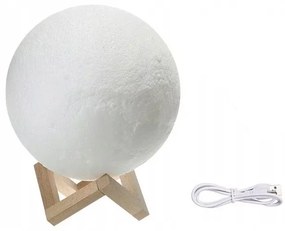 Nočná lampička v tvare mesiaca Shining Moon Light 3D - 7,5 cm
