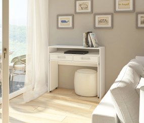 PC stolík Zoe (biela). Vlastná spoľahlivá doprava až k Vám domov. 780214