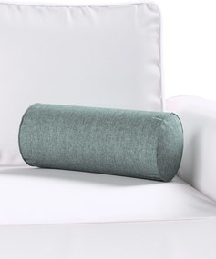 Jednoduchý valcový vankúš farba produktu modrá látka zapletaná