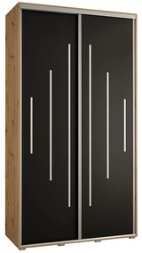 Skriňa 45 Canaris 12 130 artisan/čierna/silver