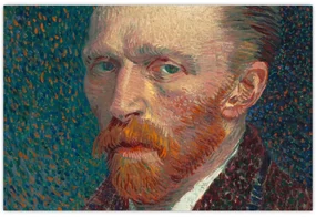 Obraz -  Vincent van Gogh, Self-Portrait, reprodukcia (90x60 cm)