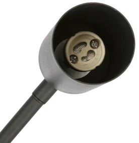 Nástenná lampička TINA 1xGU10/15W/230V čierna