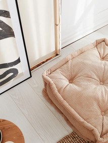 Polštář na podlahu BISKUVI hnědý